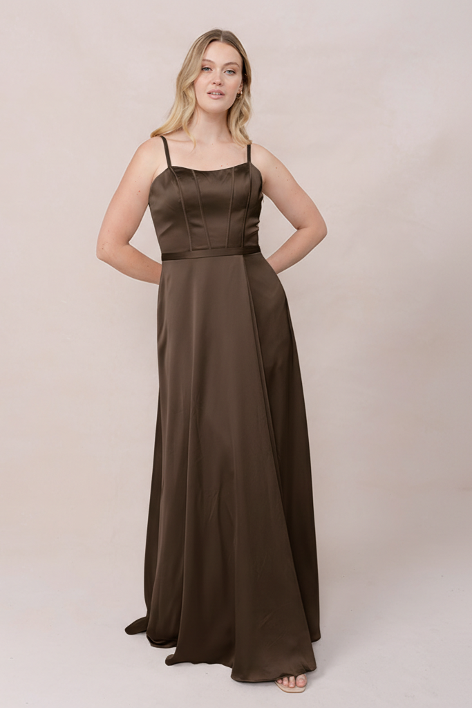 Nova Satin Dress