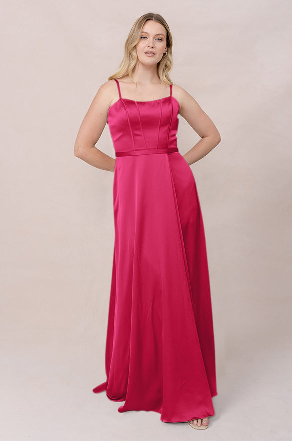 Nova Satin Dress