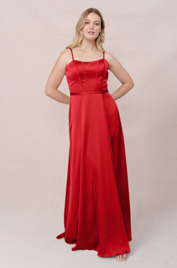 Nova Satin Dress