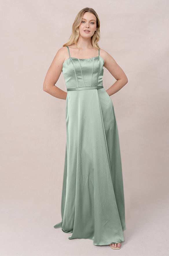 Nova Satin Dress