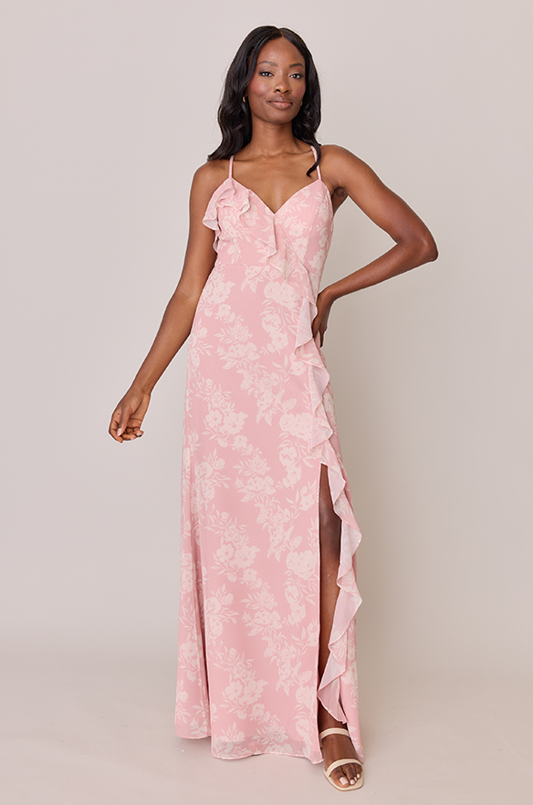 Paloma Chiffon Floral Print Dress Paloma Chiffon Floral Print Dress