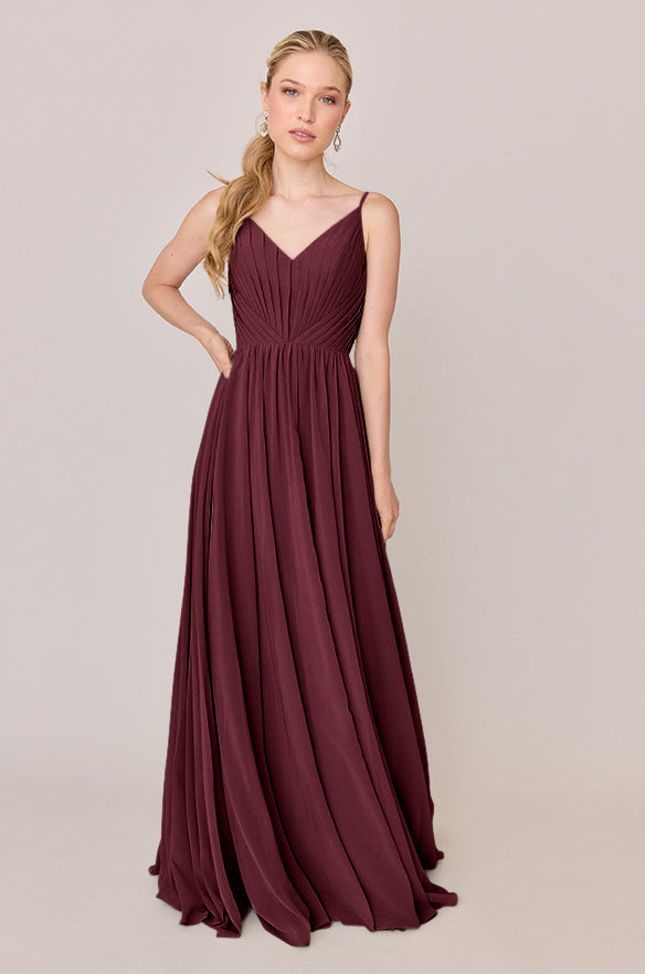 penelope chiffon dress Athena Bandage Midi - YGroup_PonteZipMini Trapeze dress on ribbon that continues Color:Dark Fuchsia/Silver