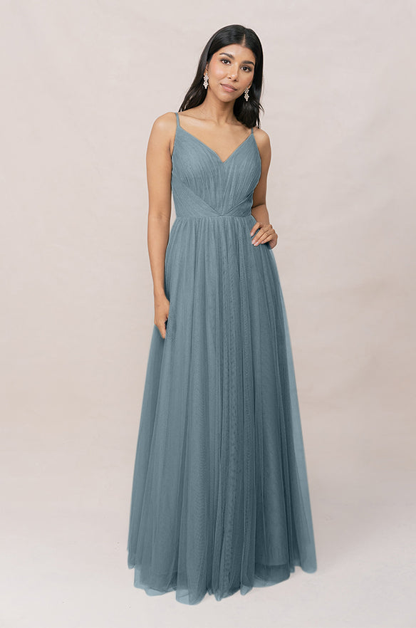 light blue tulle bridesmaid dress Penelope marlice-ymal Strapless Neckline Sleeves Jcpenney Clearance Dresses Jcpenney Size:Custom Size(Special instructions for seller)