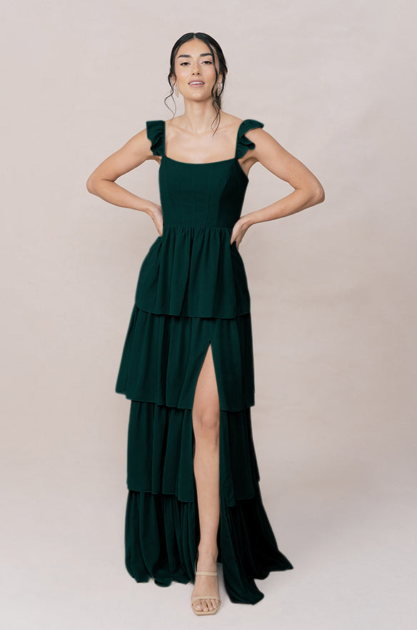 Poppy Chiffon Dress