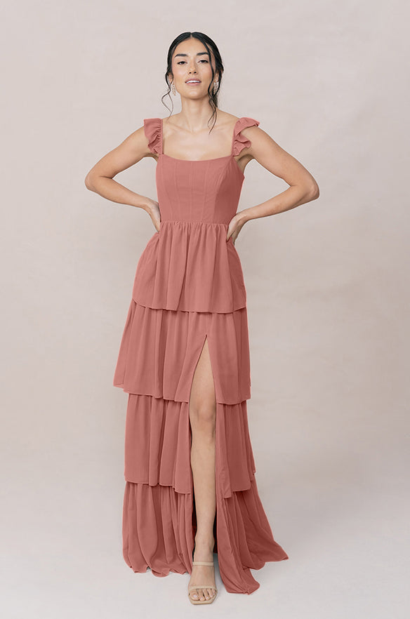 Poppy Chiffon Dress