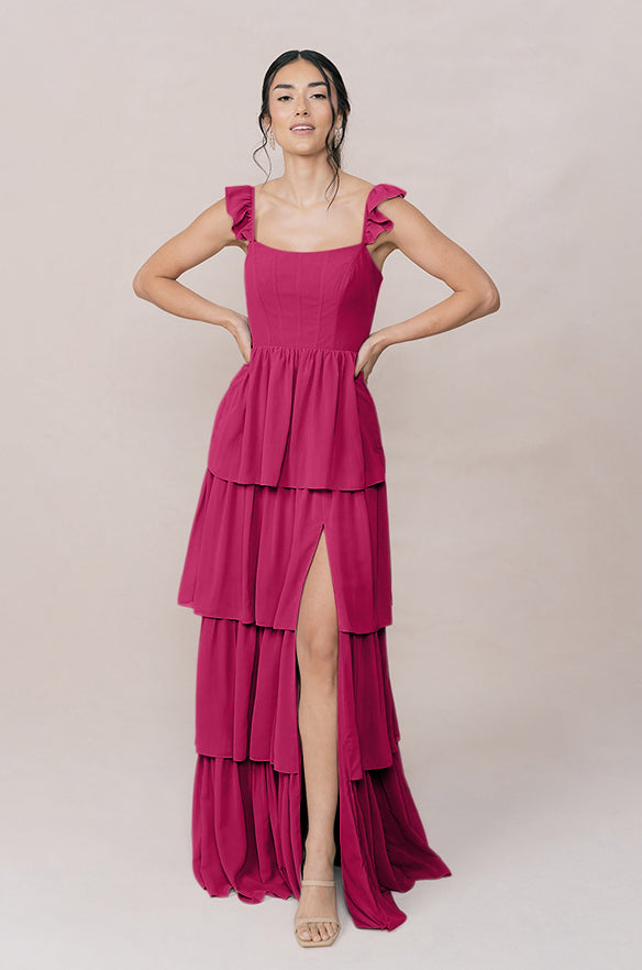 Poppy Chiffon Dress