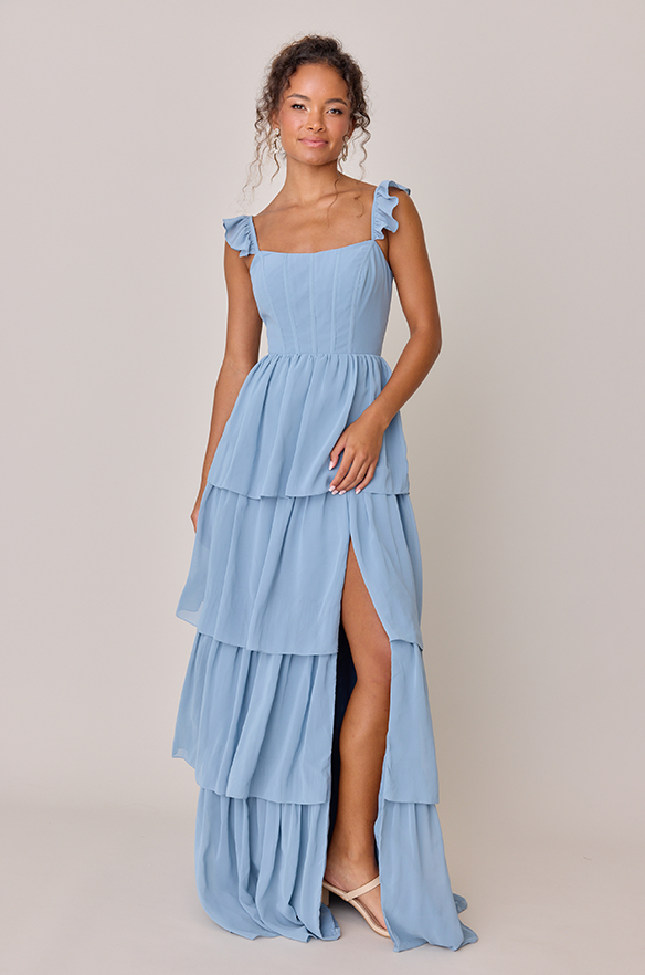 Poppy Chiffon Dress - Main Image