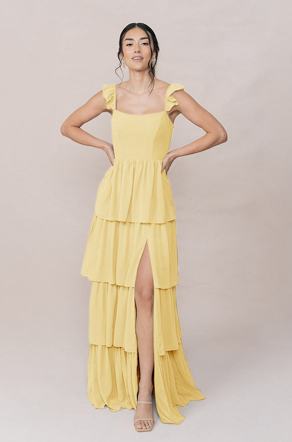 Poppy Chiffon Dress