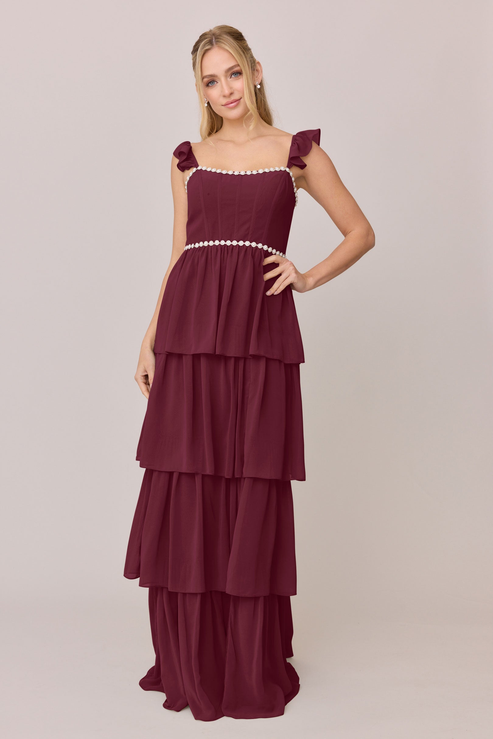 poppy chiffon dress Poppy Chiffon Floral Print Dress