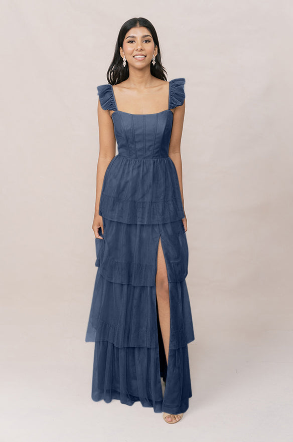 Poppy Tulle Dress | Navy