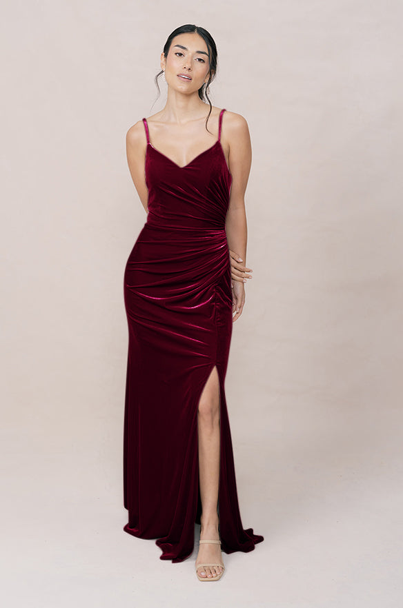 Rory Velvet Dress | Made To Order Black Rory Velvet Dress | Made To Order Black