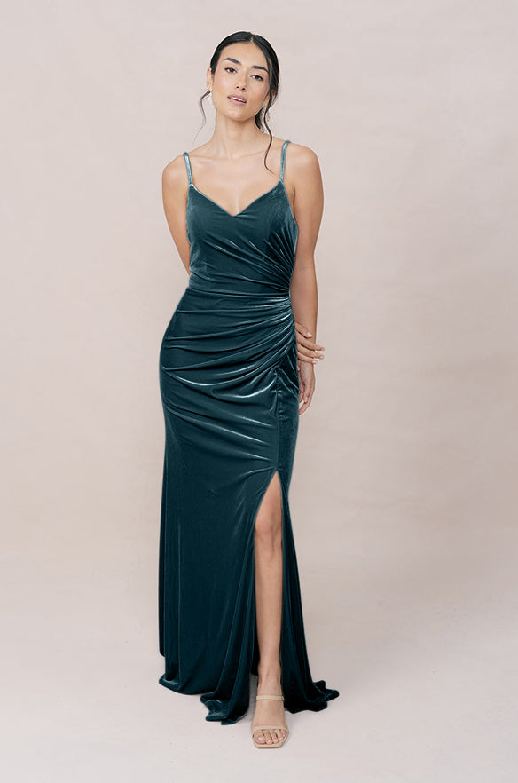 Rory Velvet Dress | Made To Order Black Rory Velvet Dress | Made To Order Black