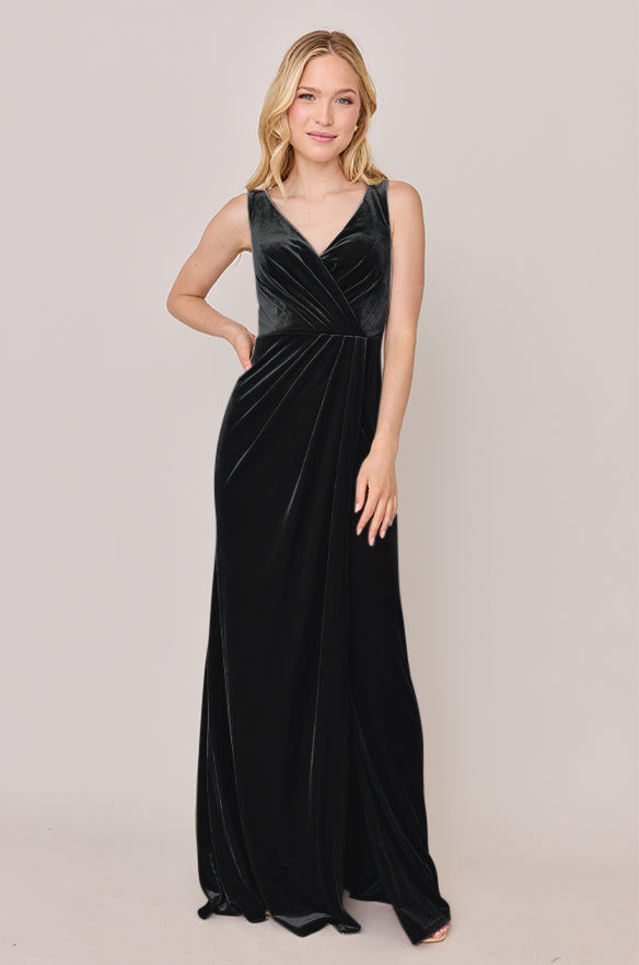 Sample Black Blair Velvet Dress