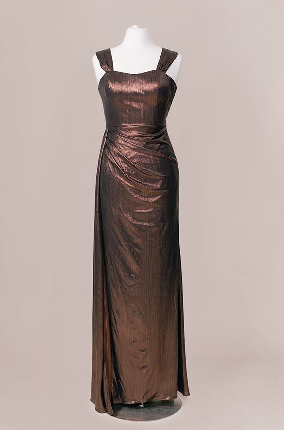 Sample Mocha Kory Metallic Dress Sample Mocha Kory Metallic Dress