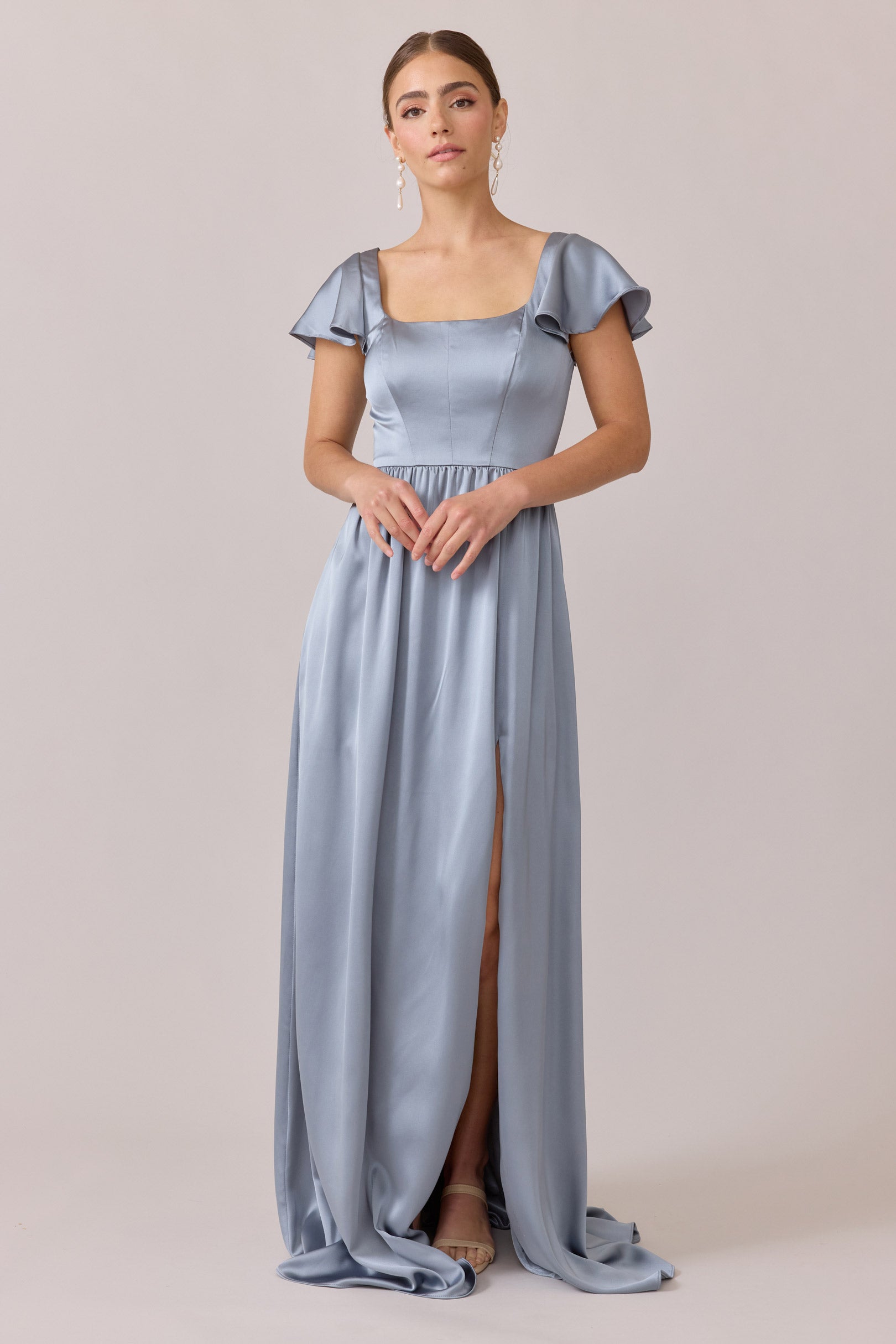 Selma Satin Dress