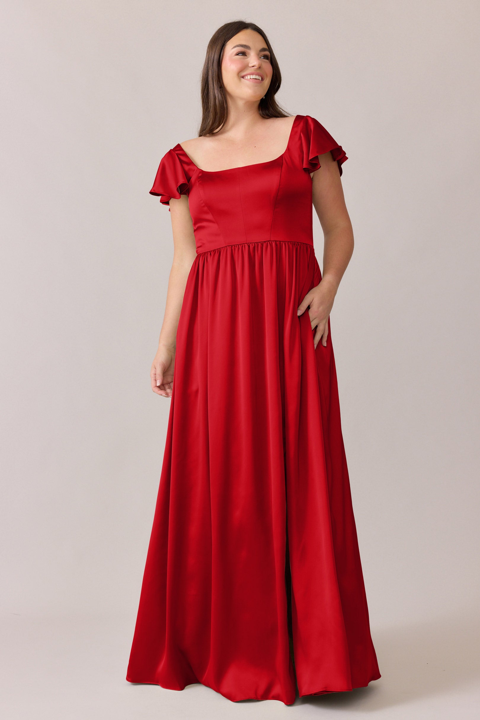women's selma off shoulder maxi dress Selma Satin Dress