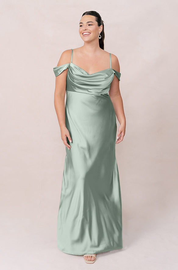Sienna Satin Dress
