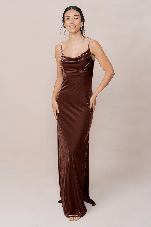Skye Velvet Dress