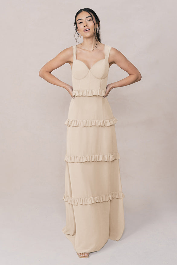 revelry sloane chiffon dress Sloane Chiffon Dress
