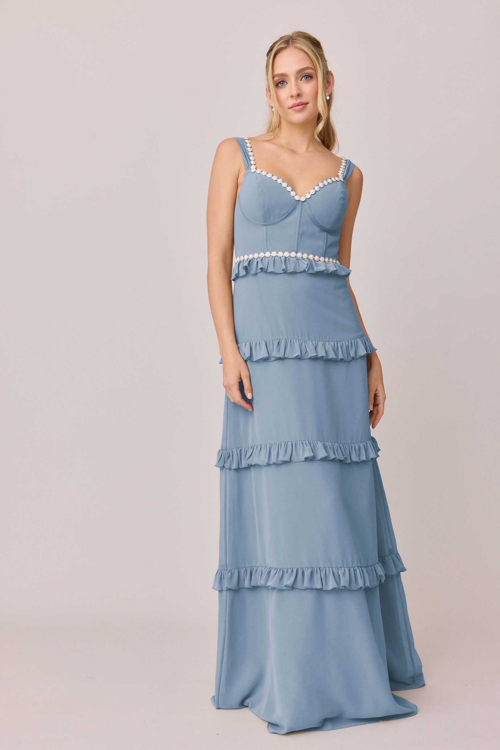 Sloane Luxe Chiffon Dress