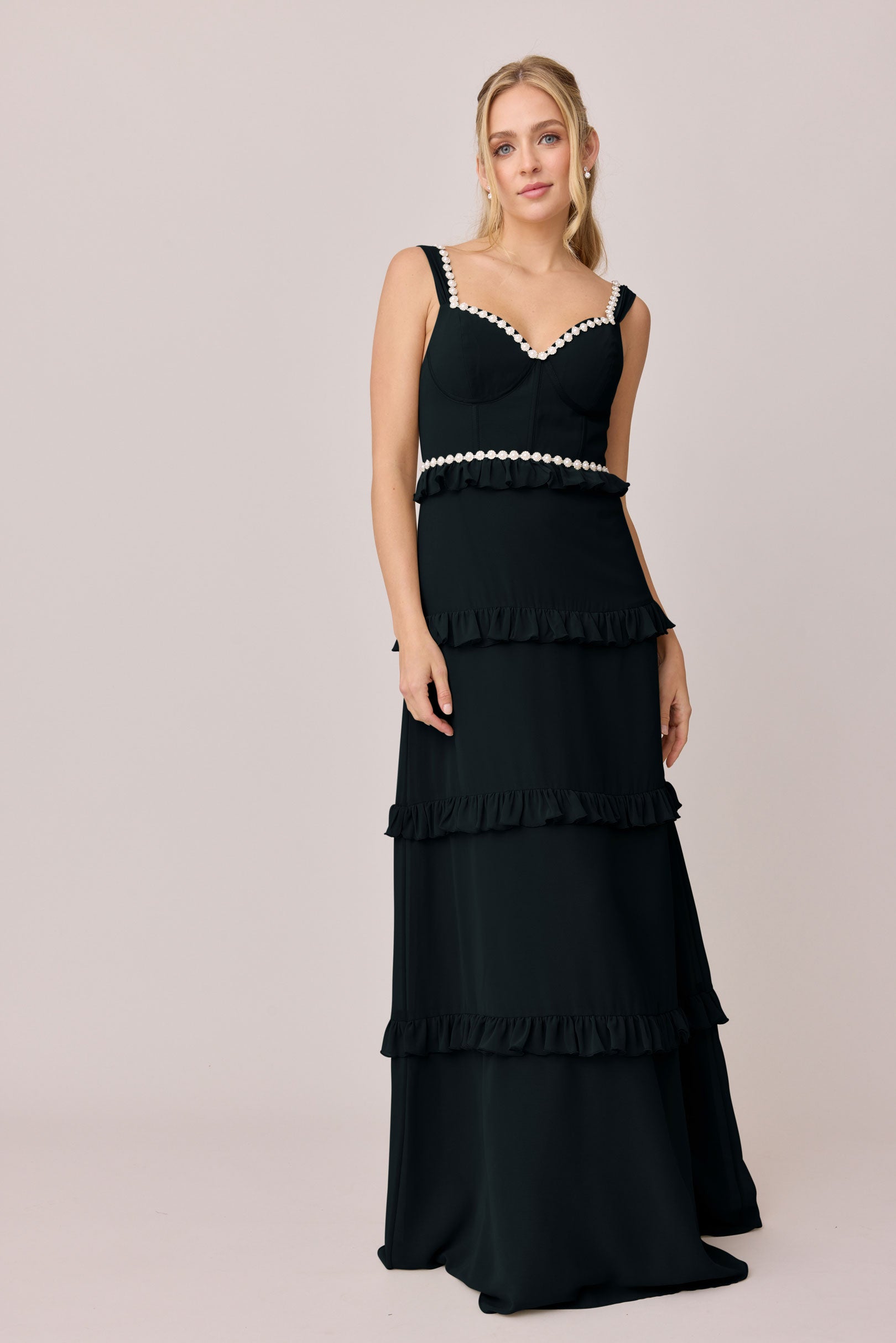 Sloane Luxe Chiffon Dress