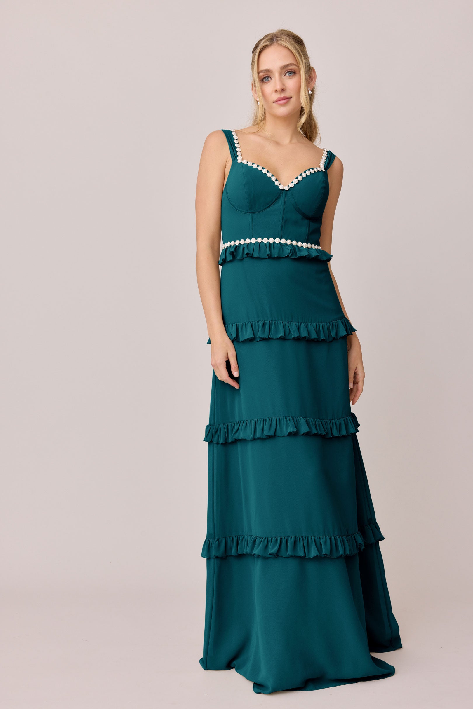 revelry sloane chiffon dress Sloane Chiffon Floral Print Dress