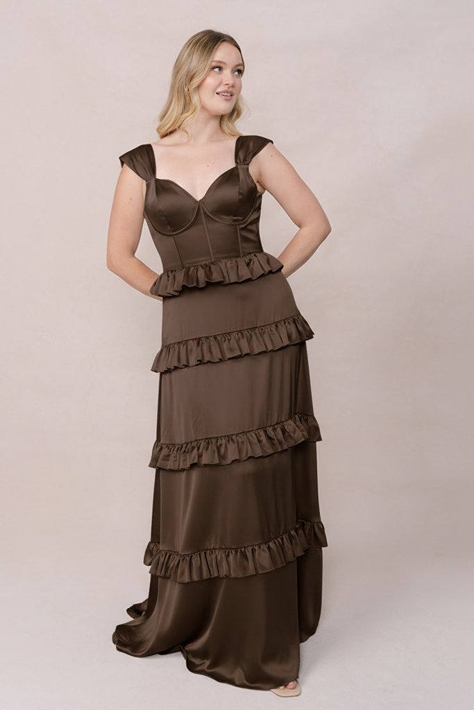 Sloane Satin Dress