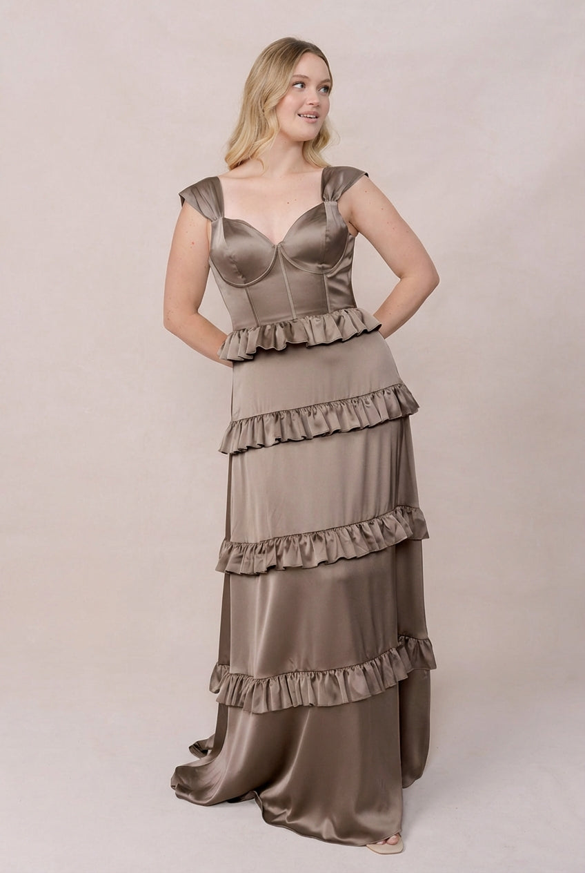 Sloane Satin Dress