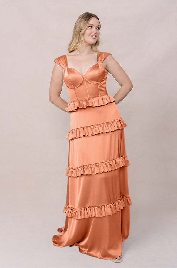 Sloane Satin Dress