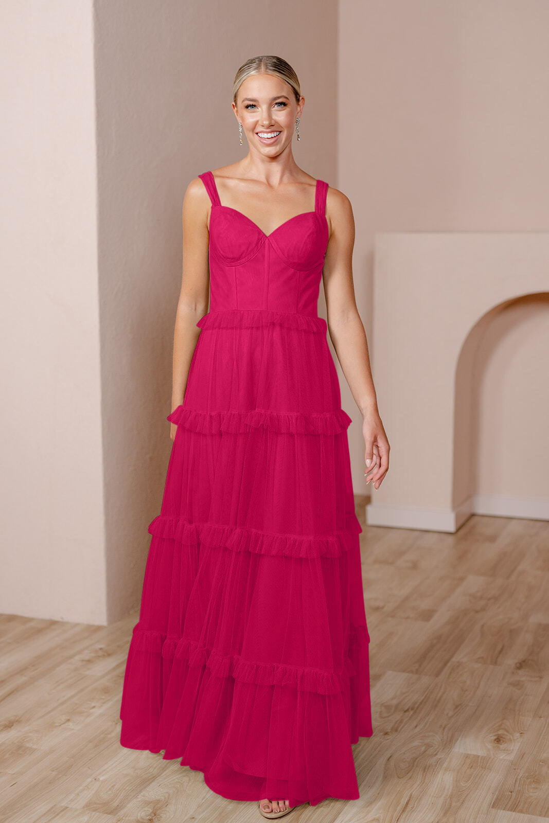 Peony Bridesmaid Dress at Revelry | Sloane Tulle Dress | Made to Order Peony