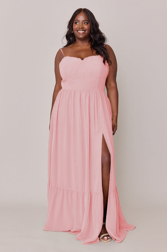 Valentina Chiffon Dress | Made To Order Blushing Bride Valentina Chiffon Dress | Made To Order Blushing Bride