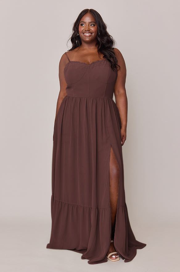 Valentina Chiffon Dress | Made To Order Blushing Bride Valentina Chiffon Dress | Made To Order Blushing Bride