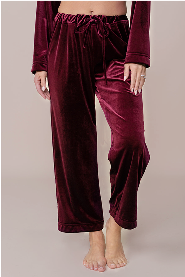 Daybreak Velvet Sleep Pants Made To Order