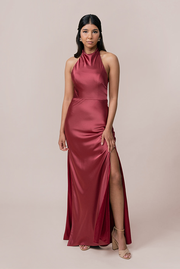 Veronica Satin Dress