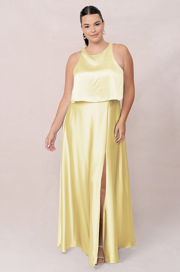 revelry wren satin dress Wren Satin Dress