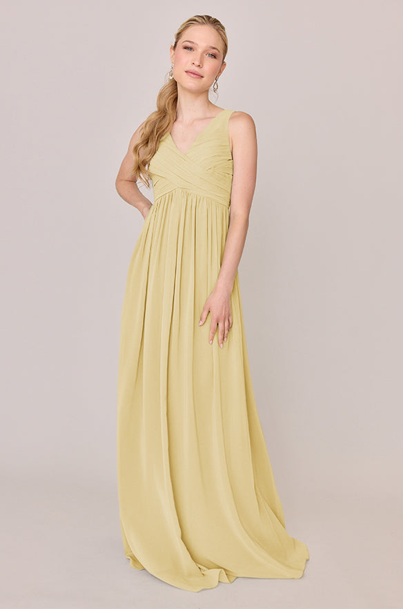 white christmas dresses Zoey Sleeveless Chiffon Party Dress