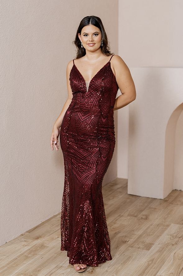 Glitter dress size sales 14