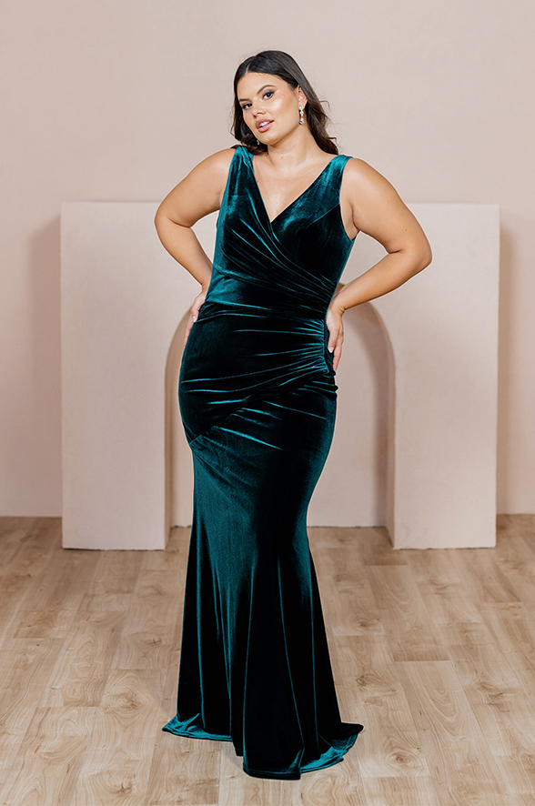 Dawson Velvet Dress Made To Order