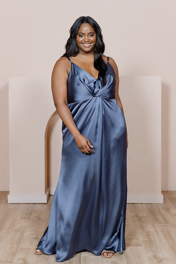 26 Satin Bridesmaids Dresses That Your Girls Will Adore - hitched