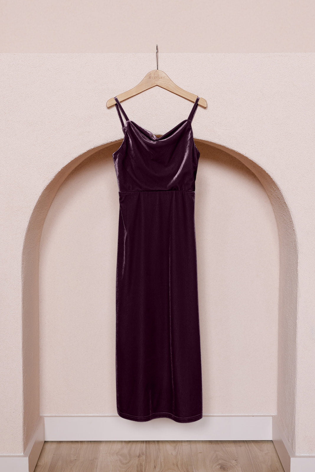 Juniors Skye Velvet Dress | Made To Order Purple Juniors Skye Velvet Dress | Made To Order Purple