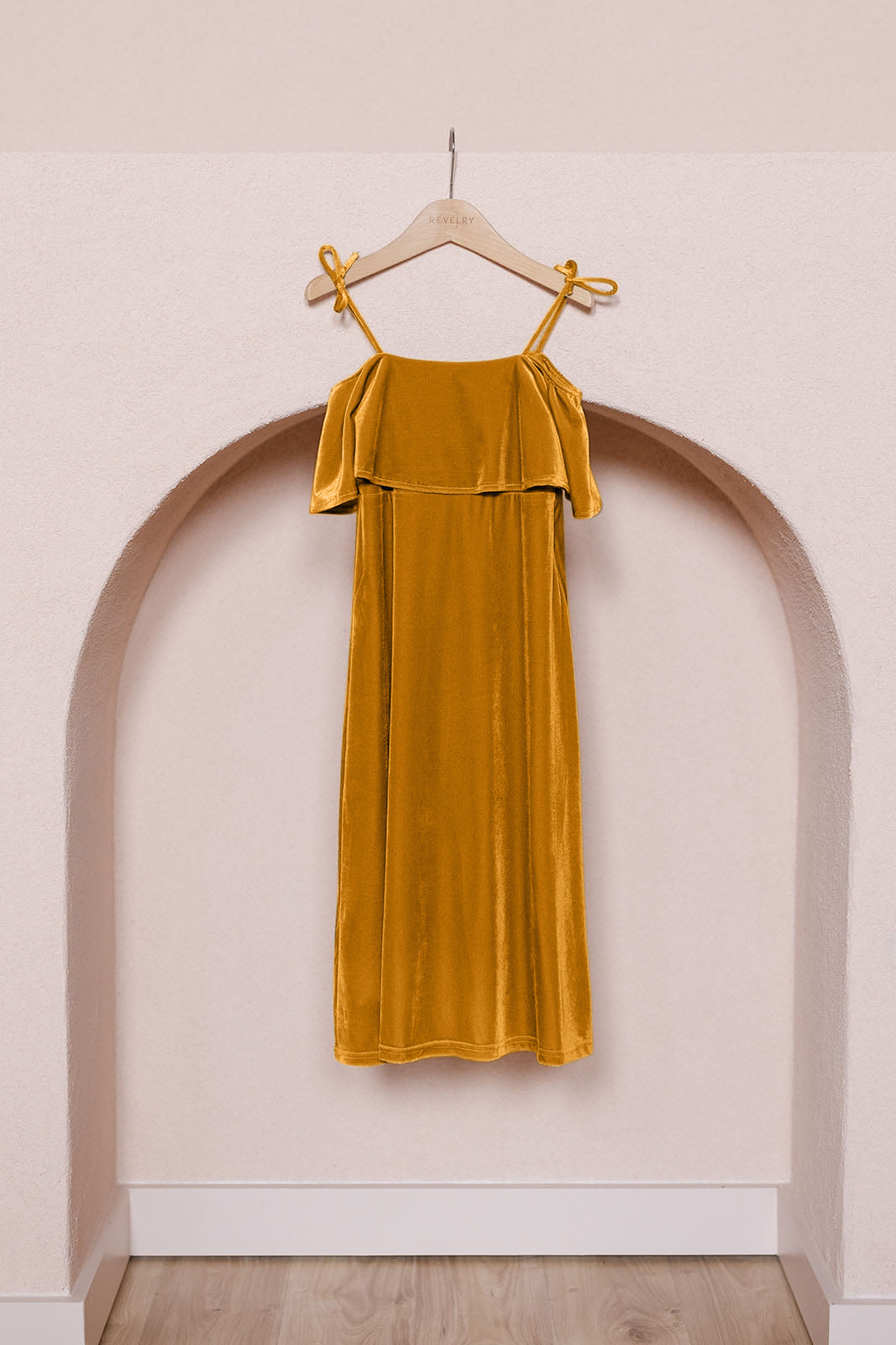 Kids Riley Convertible Velvet Dress | Made to Order Silver Sage