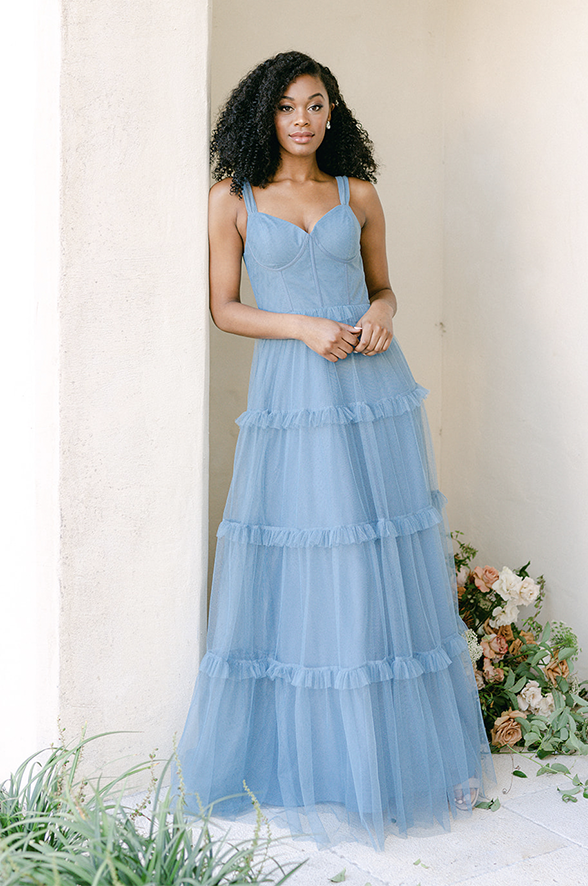 Peony Bridesmaid Dress at Revelry | Sloane Tulle Dress | Made to Order Peony