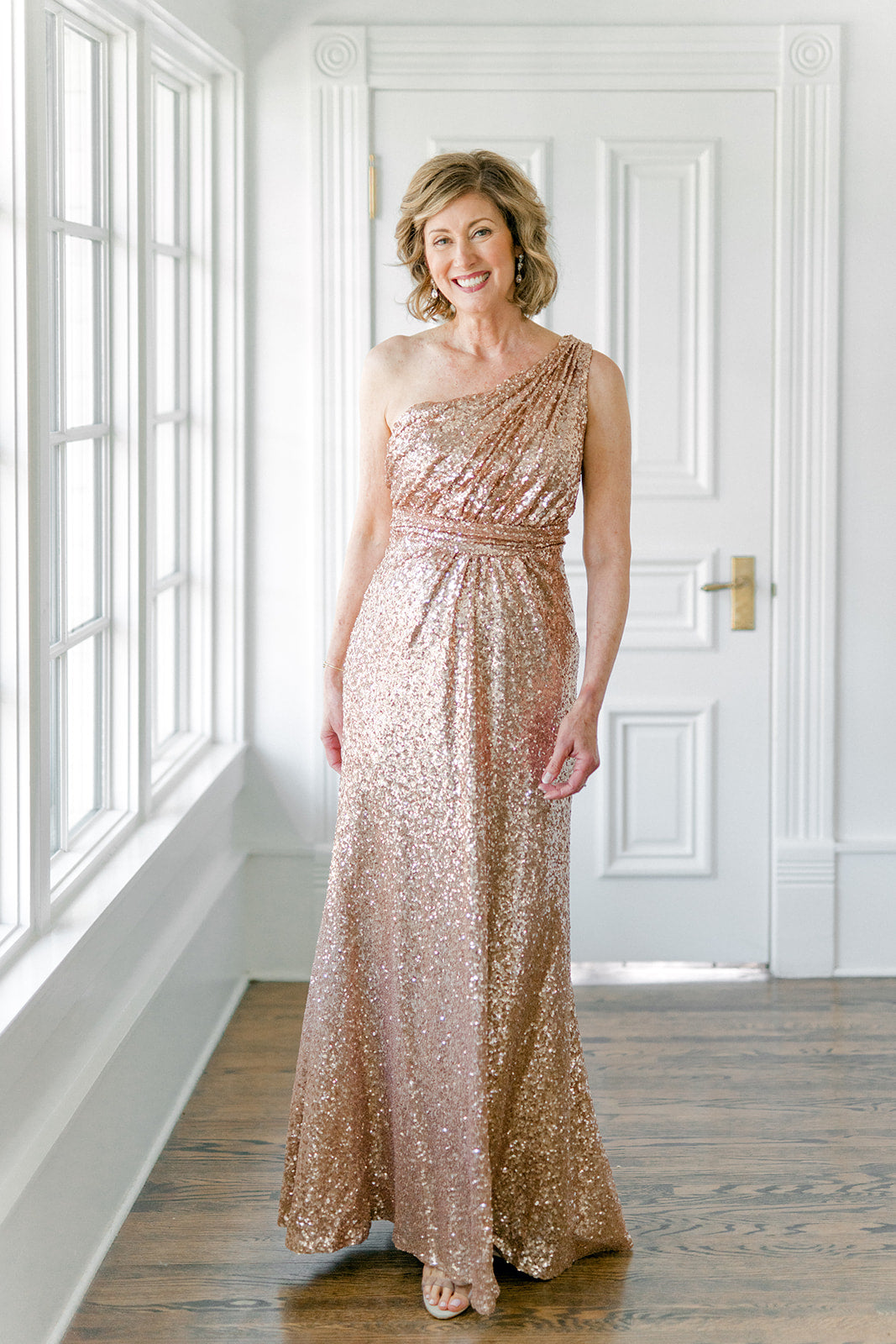 Model: Debby; Size: 4; Color: Rose Gold