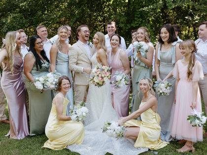 Harley & DeAnn’s Summer Wedding | A Pastel Dream