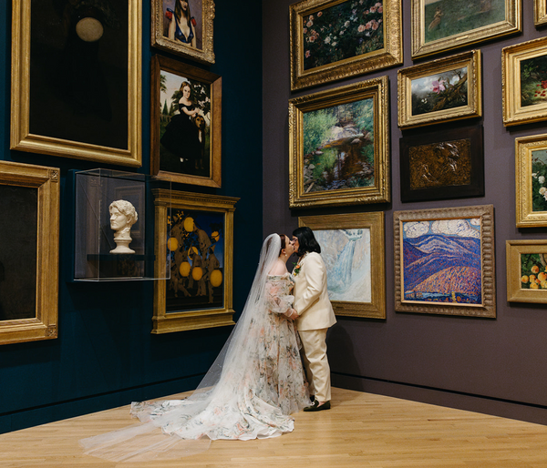 The Mates | A Visual Masterpiece Wedding