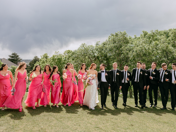 A Whimsical Pink Wedding: Lily and Marcus's Joyful Celebration