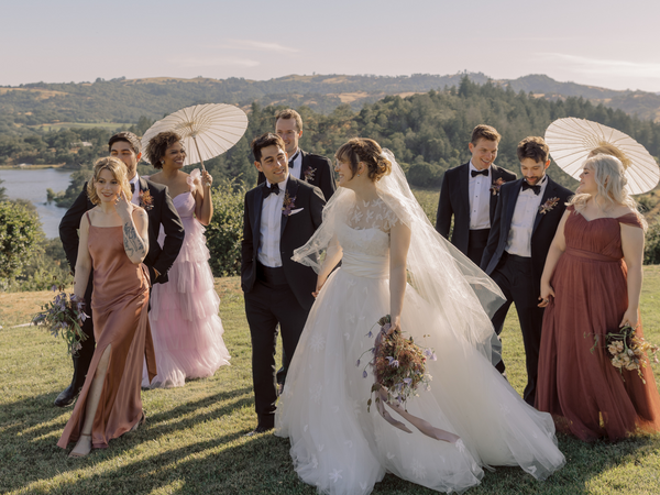 A Warm-Toned Moody Wedding: The Perfect Romantic Aesthetic