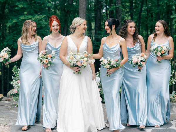 Finding the Perfect Shade of Blue for Your Spring Wedding: Mateo + Abigails’ Enchanting Day