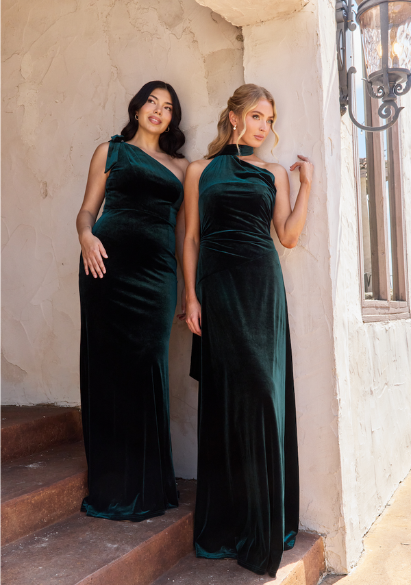 Velvet Bridesmaid Dresses: The Fall & Winter Seasonal Guide