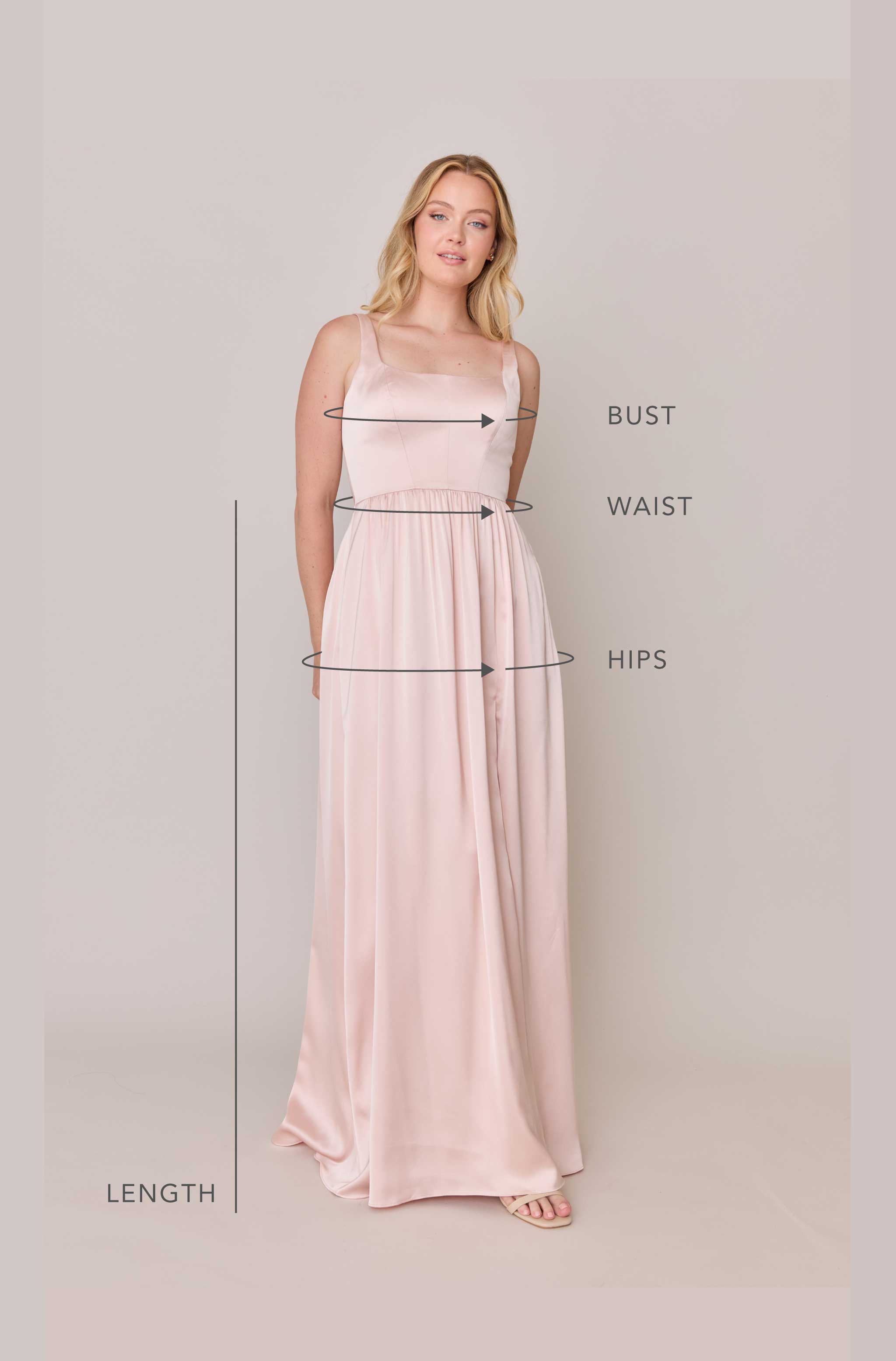 Athena Satin Dress